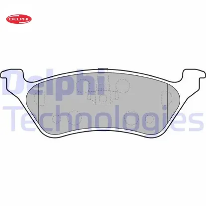 Fren balatası arka chrysler grand voyager. Town and country. Voyager / caravan. Grand caravan delphı  resmi