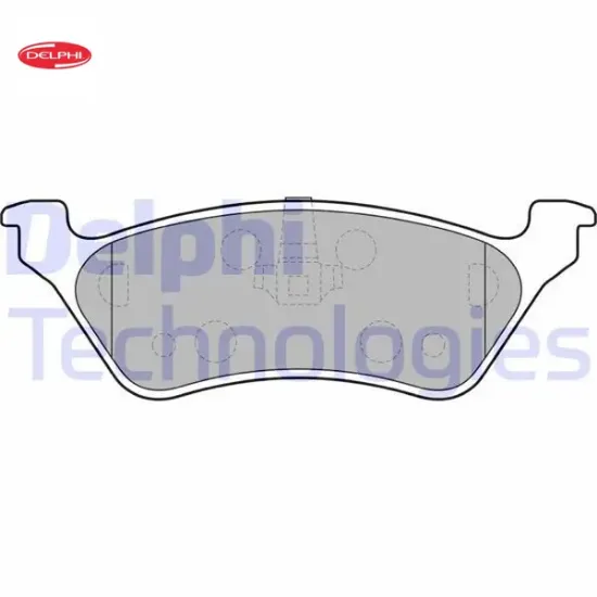 Fren balatası arka chrysler grand voyager. Town and country. Voyager / caravan. Grand caravan delphı  resmi