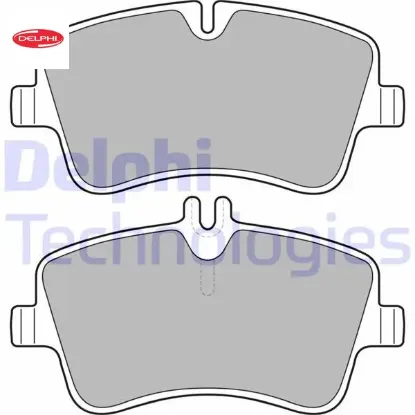 Fren balatası on w202 w203 cl203 c209 r171 delphı a0054206220 resmi