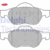 Ön fren balatası renault laguna ıı 01>05 laguna ııı 07>15 megane ıı 02> delphı 7701206598/ 7701208183/ 7701209808 resmi
