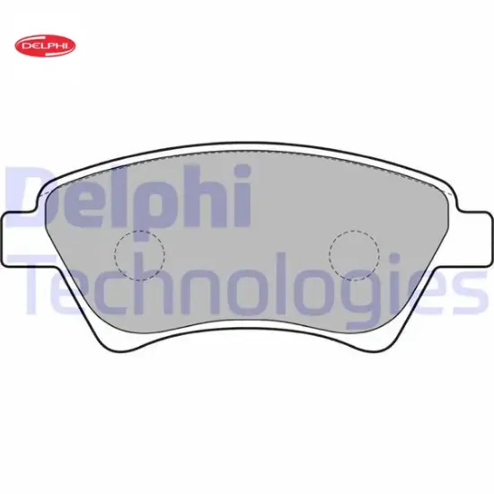 Ön fren balatası megane ıı 02 kangoo 01 sc nıc ıı 03 grand sc nıc ıı 03 1.5dci 1.6 1.9dci 2.0 delphı 7701208122/ 410601241r/ 410608713r resmi