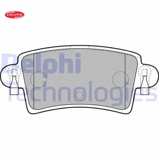 Arka fren balatası master ıı 01 06 movano a 01 06 delphı 7701206763/ 4403467/ 7485114491 resmi