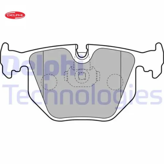 Fren balatası arka bmw e38 e46 e53 e83 e85 e86 e39 e85 e52 . Land rover range rover 3 l322 02 12 delphı 34216761250/ sfp500210 resmi