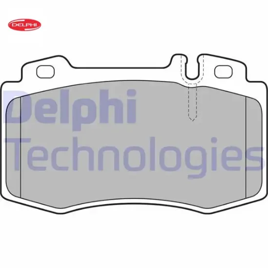 Fren balatası on w203 s203 c209 c219 w211 w220 amg spor tıp delphı a0064201220 resmi