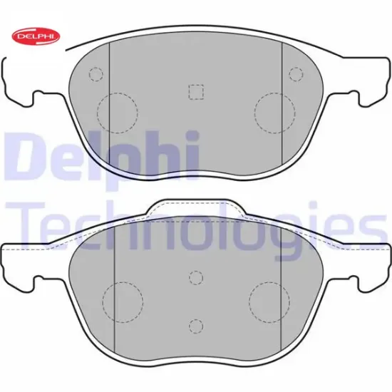 Ön balata focus 04 18 cmax 07 19 kuga ı -ıı 08 14 v40 19 c30 06 12 s70 08 13s40 04 12 v50 04 12 3 03 delphı av6j2k021aa/ 3m512k021ab/ 30742030 resmi