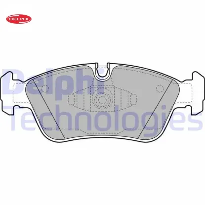 Fren balatası on bmw e87 e90 e91 delphı 34116769763 resmi