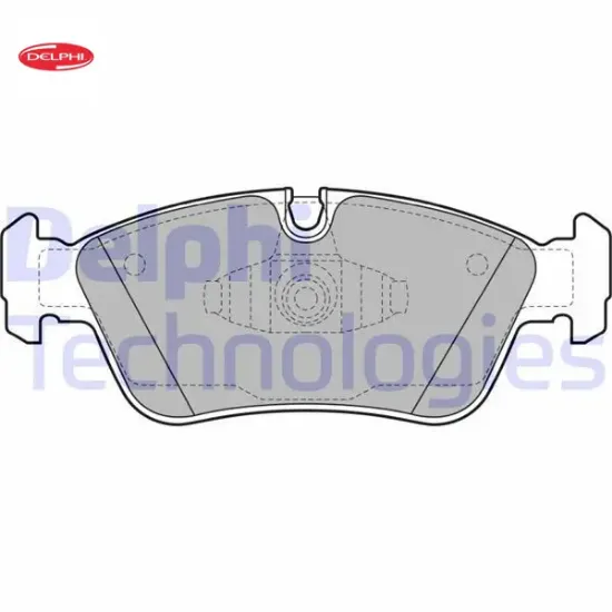 Fren balatası on bmw e87 e90 e91 delphı 34116769763 resmi