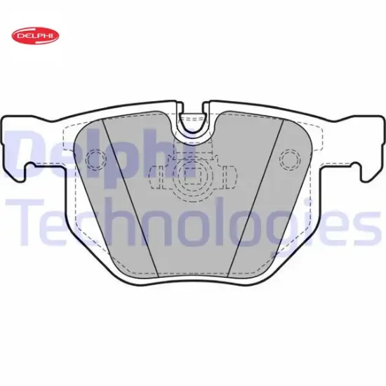 Fren balatası arka bmw e60 e61 e63 e64 delphı 34216763043 resmi