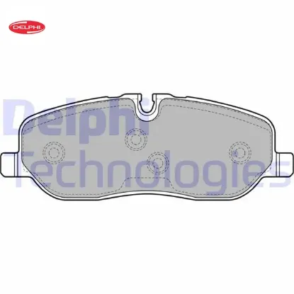 Fren balatası on land rover dıscovery 3-4 l319 range rover vogue l322 delphı lr134694 resmi