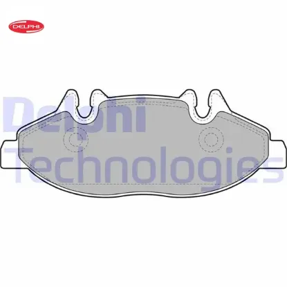 Fren balatası on vıto w639 03 delphı a0064204320 resmi