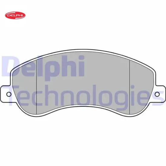 On fren balatası transıt v348 06 14 a.ceker 11 / amarok 2.0tdı 10 fişli delphı 6c112k021b9a/ 1371402/ 2h0698151 resmi