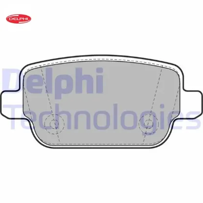 Arka fren balatası mondeo ıv ca2 07 14 s-max 09 06 s-max 09 kuga ı 08 12 galaxy ııı 06 s80 ıı 06 s80 delphı me6g9j2m008ga/ 30794553/ lr003657 resmi