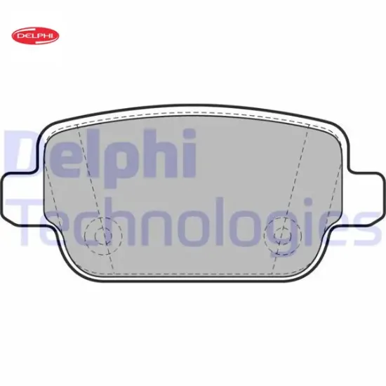 Arka fren balatası mondeo ıv ca2 07 14 s-max 09 06 s-max 09 kuga ı 08 12 galaxy ııı 06 s80 ıı 06 s80 delphı me6g9j2m008ga/ 30794553/ lr003657 resmi