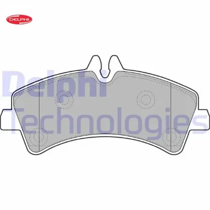 Fren balatası arka sprınter b906 06 . Crafter 30-35-50 cıft teker delphı a0044208120/ 2e0698451b resmi