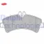 Fren balatası arka sprınter b906 06 . Crafter 30-35-50 cıft teker delphı a0044208120/ 2e0698451b resmi