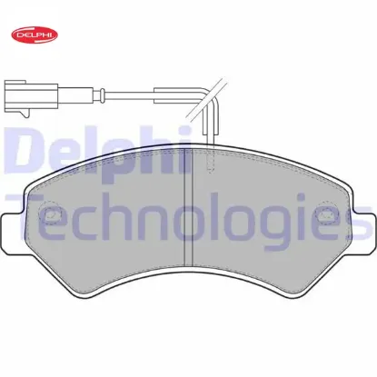 Ön fren balatası boxer-ducato-jumper 06 16 delphı 1623842580/ 4254.63/ 4254.64/ 77366021 resmi