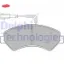Ön fren balatası boxer-ducato-jumper 06 16 delphı 1623842580/ 4254.63/ 4254.64/ 77366021 resmi