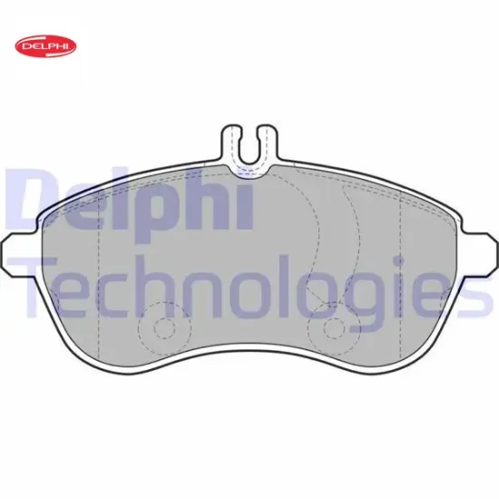 Fren balatası on w204 s204 c204 c218 w212 s212 c207 a207 r172 delphı a0074205520 resmi