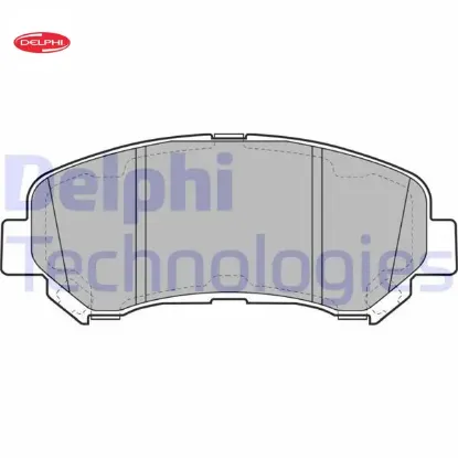 Ön balata qashqaı 1.5 dci-1.6-2.0-2.0 dci 07 xtraıl 2.0-2.0 dci-2.5 07 koleos 2.0 dcı 08 delphı 410600023r/ d1060jd00a/ wva24632 resmi