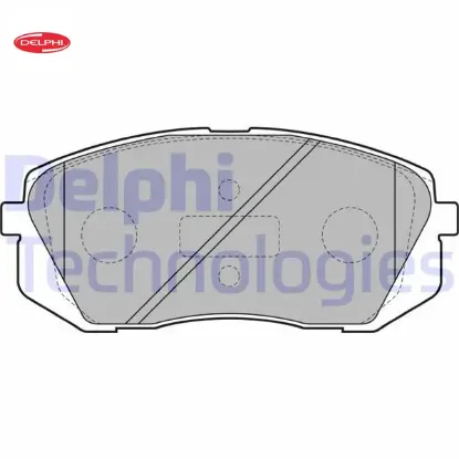 Ön fren balata ix35 2.0l d4ha crdi dizel 136hp 10-15 / sportage 2.0l d4ea d4ha dizel 06-15 kalınlık delphı 581011da50/ 581012sa70/ 581010za00 resmi