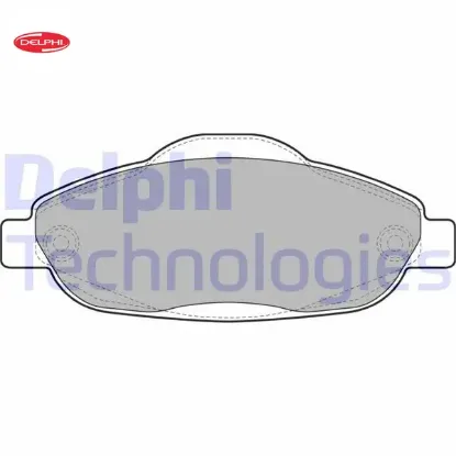 Ön balata p308 1.4 1.6 hdi 2.0 hdi 07 p308 sw 07 p308 cc 1.6 hdi 09 p3008 13 1.6 hdı-vtı delphı 1647862780/ 4254.26/ 1609253080 resmi