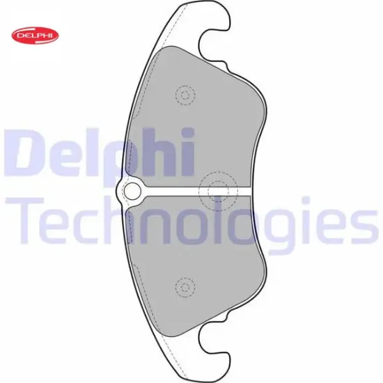 Ön balata fişli a4-a5-a6-a7-q5 2008 delphı 8k0698151d/ 8r0698151/ 4g0698151d resmi