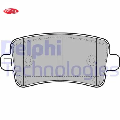 Arka fren balatası ınsıgnıa a 08 17 9.5 10 malıbu 2.0d 2.4 12 16 inç jant delphı 39021482/ 1605319/ 13237766/ 13343450 resmi