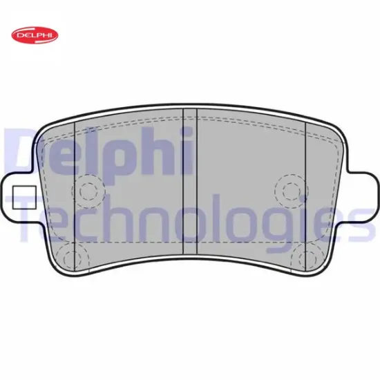 Arka fren balatası ınsıgnıa a 08 17 9.5 10 malıbu 2.0d 2.4 12 16 inç jant delphı 39021482/ 1605319/ 13237766/ 13343450 resmi