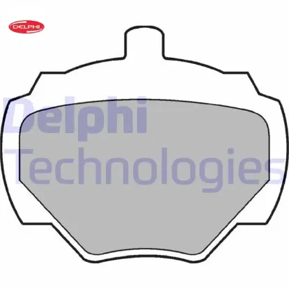 Fren balatası arka defender l316 dıscovery ı lj range ı delphı sfp500200/ sfp500190/ lr032954 resmi