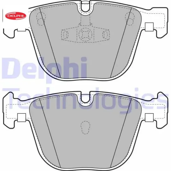 Fren balatası arka f07 f01 f02 f03 f04 delphı 34216775342/ 34216790966 resmi