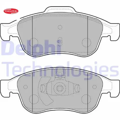 Ön fren balatası megane ııı 09 scenıc ııı 09 fluence 10 duster 10 lodgy 12 captur ı 13 1.5 dcı 1.6 1 delphı 410a12582r/ 410600379r/ 410605961r resmi