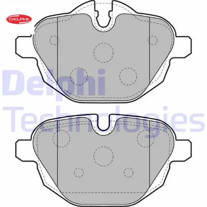 Fren balatası arka bmw g30 g31 g38 g32 g11 g12 g01 g08 g02 g05 g06 f10 f11 f18 f25 f26 e89 delphı 34218847062 resmi