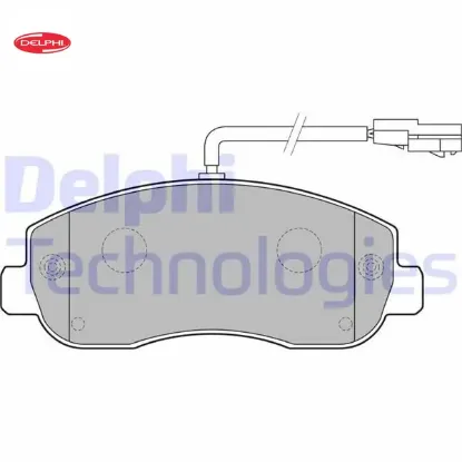 Ön balata master ııı 2.3dci 2.10 13 movano 2.3cdti 5.10 14 nıssan nv400 2.3cdi 11 410604386r-4106000 delphı 410602889r/ 410603847r/ 410601061r resmi