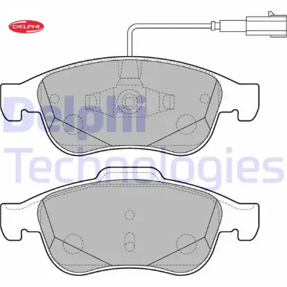 Ön balata gıulıetta 1.4 tb 10 1.6 jtdm 105 10 delphı 77365355 resmi