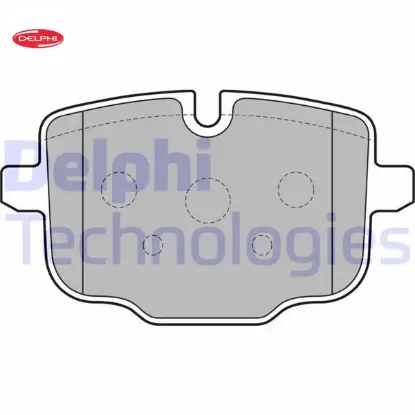 Fren balatası arka g20 g80 g28 g22 g82 f10 f11 f12 f13 f06 g32 g01 f97 g08 g02 f98 delphı 34218847061 resmi