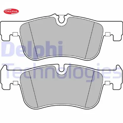 Fren balatası on f20 f21 f22 f23 delphı 34118854999 resmi