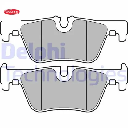 Fren balatası arka f20 f30 f22 f32 f33 f34 f36 delphı 34218855013 resmi