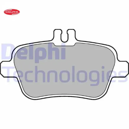 Fren balatası arka mercedes w176 w246 c117 x156 r172 delphı a0074209520 resmi