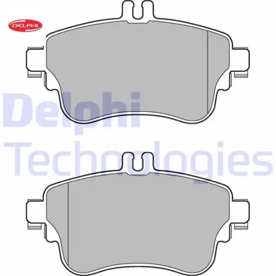 Fren balatası on w176 w246 c117 delphı a0084200420 resmi