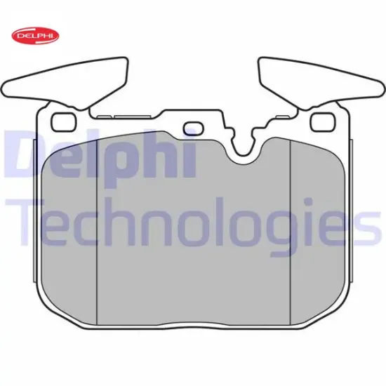 Fren balatası on bmw f20 f21 f22 f23 f30 f31 f32 f33 f34 f36 delphı 34116878876 resmi