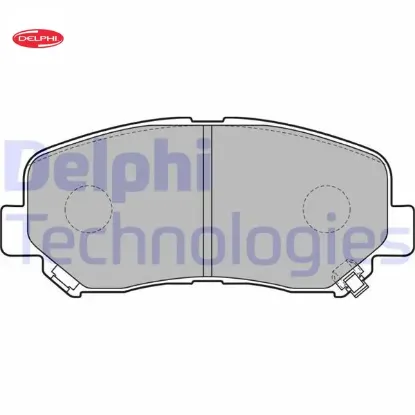 Fren balatası ön cx-5 12 delphı  resmi