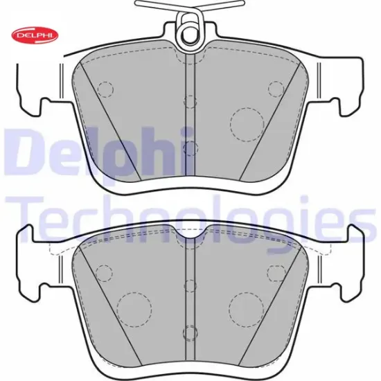 Arka balata golf vıı 2014 touran t-roc 2018 a3 2014 2020 q2 2016 tt 2018 ateca 2016 leon 2014-2020 s delphı 8v0698451/ 5q0698451c/ 3q0698451f resmi