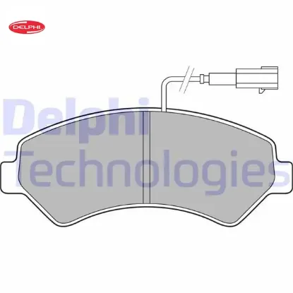 Ön balata boxer 06> jumper 06> ducato 06> 169.1x69.1x19 delphı 1673603580/ 1607878980/ 77366022 resmi