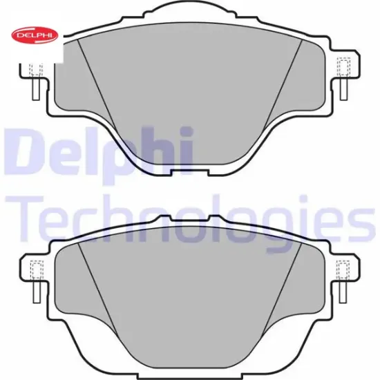 Arka fren balatası astra l-grandland-c4 grand/spacetourer-c5 aırcross-508-5008-308-3008-ds4-ds7 290m delphı 95525386/ 1609000980/ 1647874380 resmi