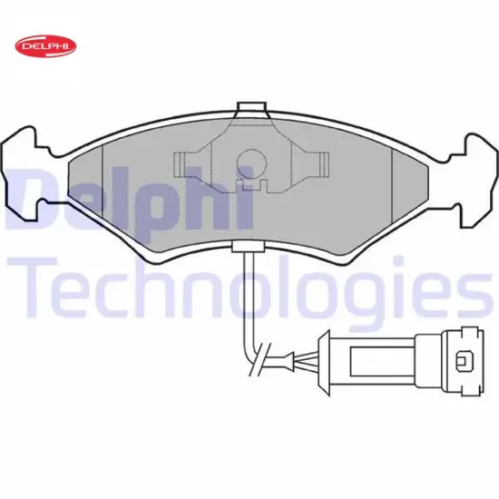 Ön balata fıesta ııı 89-95 escort ııı ıv 83-90 sıerra 85-93 delphı 98fb2k021ba/ 1010503 resmi