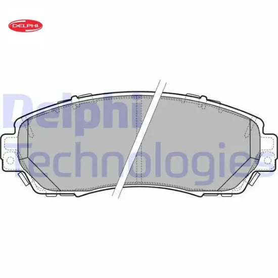Ön balata crv ıv 12 2.2 dtec-1.6dtec delphı 45022t1gg01 resmi