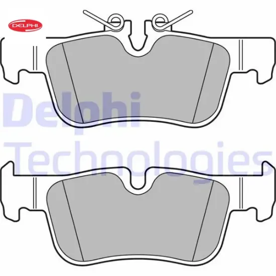 Fren balatası arka bmw f40 f44 f45 f46 f48 f49 f39 . Mını f54 f60 delphı 34201543683 resmi