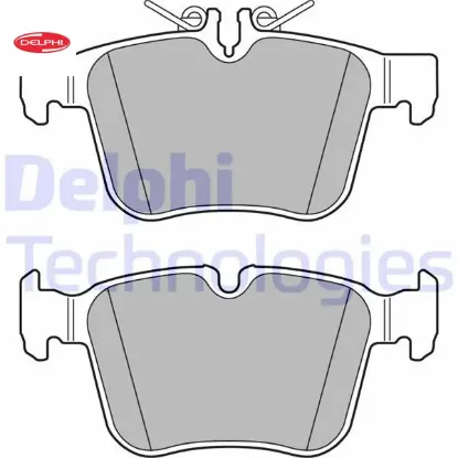 Fren balatası arka c-class w205 s205 c205 a205 delphı a0004209403 resmi