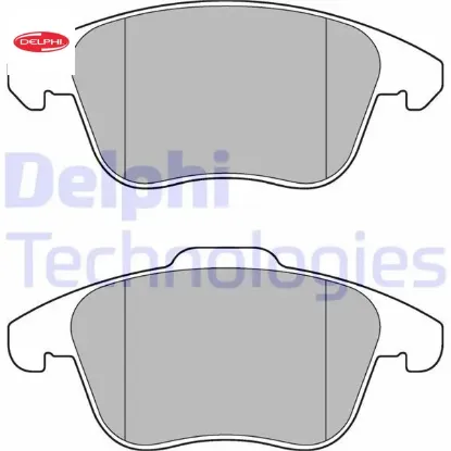 Ön fren balatası corsa f e 19 mokka e 20 208 19 2008 19 c4 20 ds3 18 delphı 1675901280/ 1609987980/ 1647874180 resmi