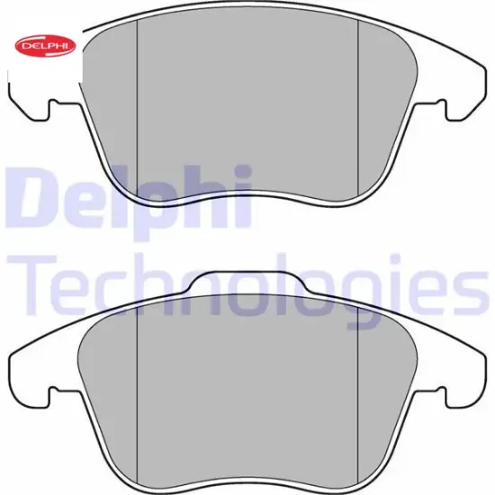 Ön fren balatası corsa f e 19 mokka e 20 208 19 2008 19 c4 20 ds3 18 delphı 1675901280/ 1609987980/ 1647874180 resmi